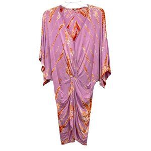 Young Fabulous & Broke Ruched Mini Dress Size Small